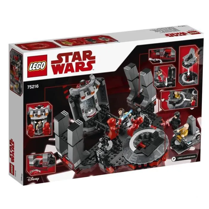 LEGO® Star Wars™ 75216 Salle du trône de Snoke-3