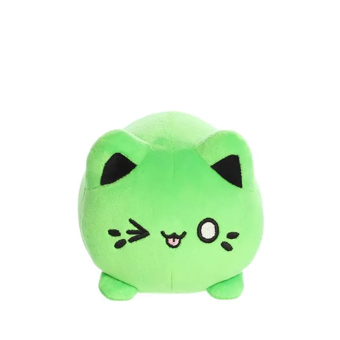 Peluche - Tasty Peach - Toxic Green Meowchi - 9 cm - Kawaii - Écologique-1