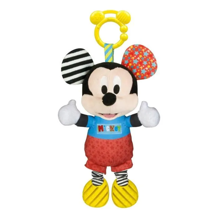 Peluche Premières activités Mickey - CLEMENTONI - Baby Mickey - Anneau de Dentition - Mixte-3