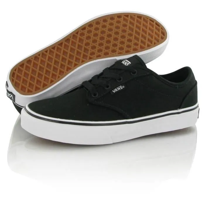 Chaussures - VANS - Atwood Canvas - Noir - Enfant - Semelle antidérapante-1