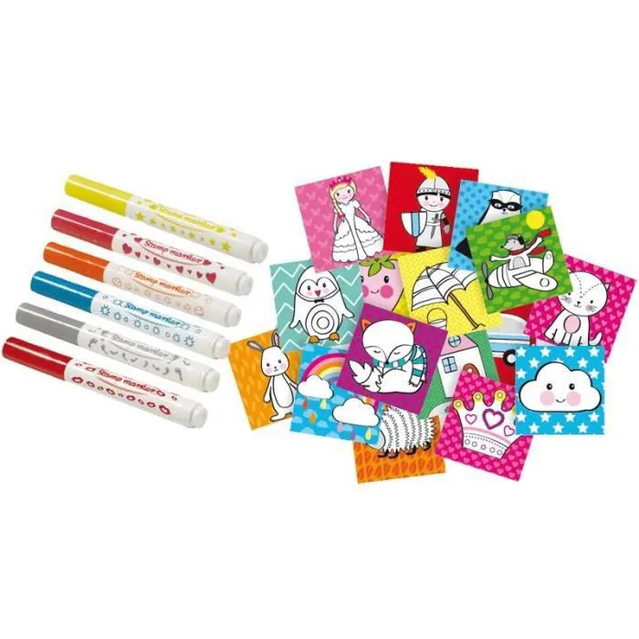 SES CREATIVE Tamponner avec des feutres-0