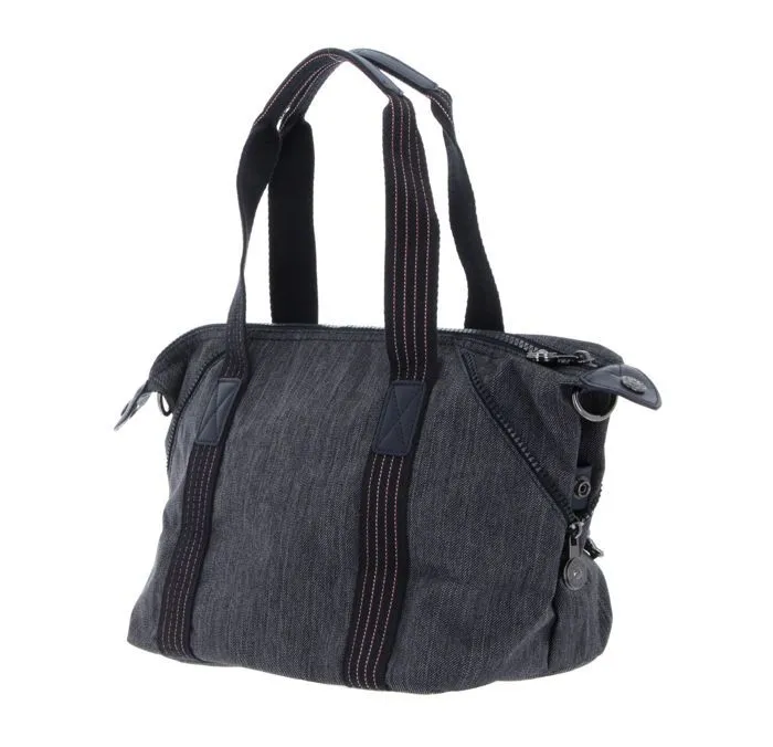 Sac à main - Kipling - Art Mini - Bleu (Active Denim) - 100% polyamide - Bandoulière ajustable-4
