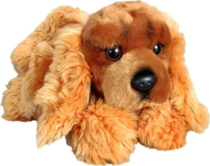 Peluche Dubi mascotte chien épagneul grande peluche 30 cm peluche douce ours en peluche chien-0