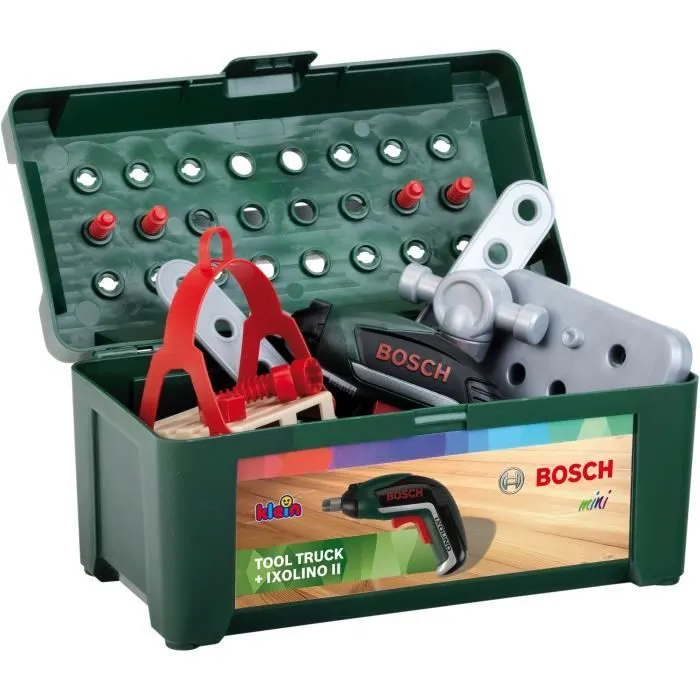 Jouet de bricolage - KLEIN - Camion de bricolage Bosch à monter/démonter - Jeu de construction de plus de 80 pièces.-5