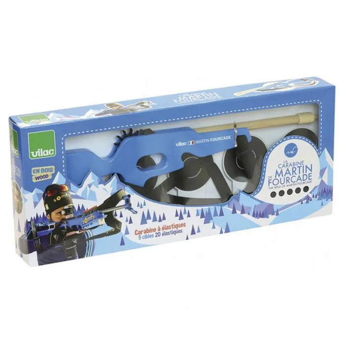 Carabine - NO NAME - Martin Fourcade - Garçon - 6 ans - Bleu - Plastique-2