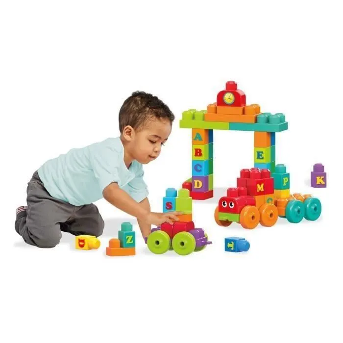 MEGABLOKS - Le Train De l'Alphabet-1