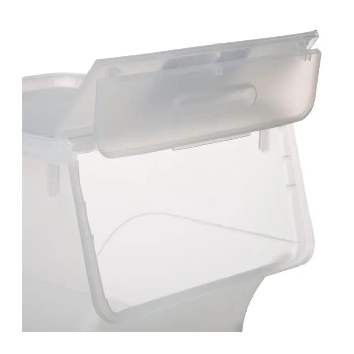 Boite de rangement Five - Ouverture Frontale 34 L - Transparent-1