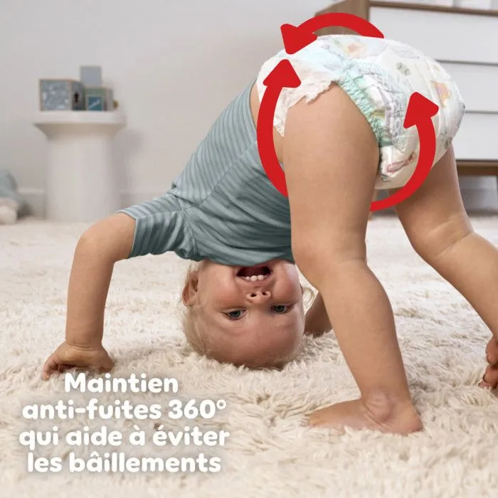 2x56 Couches-Culottes Baby Dry Pants - Taille 4 - Pampers-1
