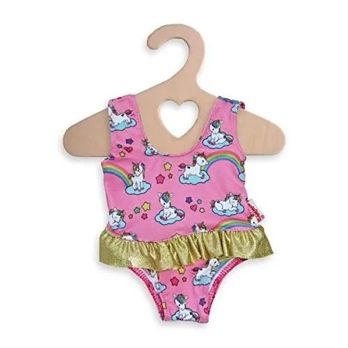Maillot de bain Licorne - HELESS - Taille 28-35 cm - Rose - Pour fille - 3 ans et plus-0
