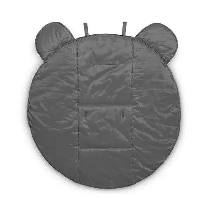 Tapis de jeu nomade 110cm Gris Tempête Jollein - Gris-0