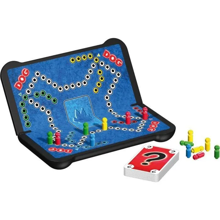 DOG Compact - Jeux de Société - SCHMIDT SPIELE - Profitez du jeu DOG dans une version compacte idéale pour les voyages !-8