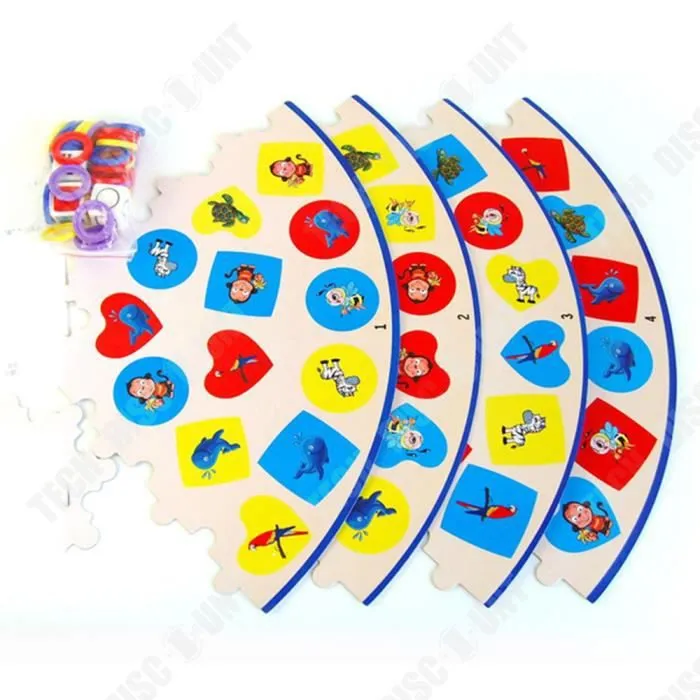TD® Jeu d'entraînement à la réaction Brain Power Combat Jeux de société pour enfants Jouets éducatifs Jeux interactifs parent-enfant-3