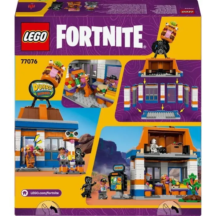 LEGO Fortnite 77076 Le Restaurant Durrr Burger - Jeu de Construction pour Garçon 10 ans-5