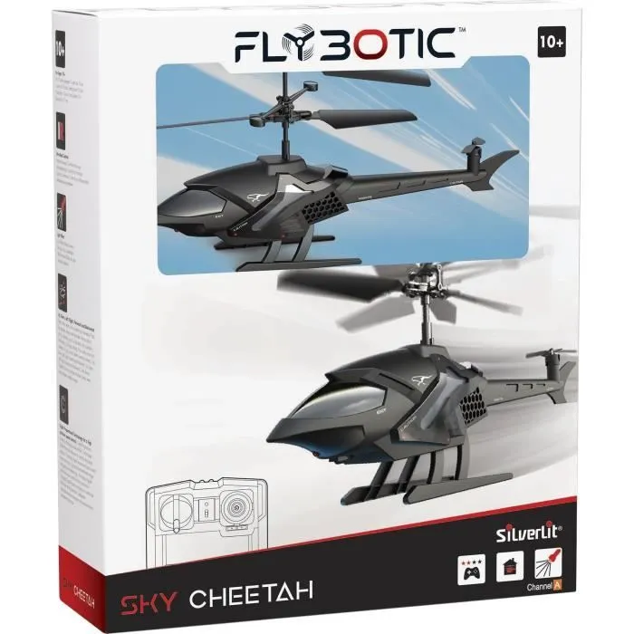 Hélicoptère télécommandé - FLYBOTIC - Sky cheetah - 24cm - 3 canaux - Dès 10ans-3