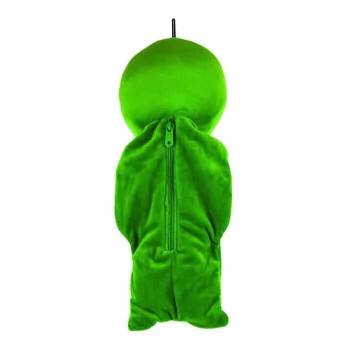 Jemini Pyjamasques peluche range pyjama vert (forme personnage)-1