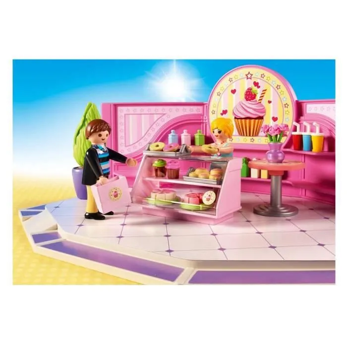 PLAYMOBIL 9080 - City Life - Le Café Cupcake-3