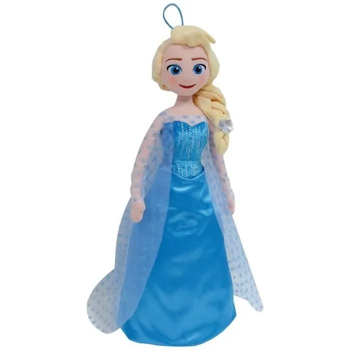 REINE DES NEIGES Pack chambre 6 éléments : Lit 140x70 cm et matelas, Meuble rangement, Tapis, Peluche, Tapis de jeu, Sac à linge-3