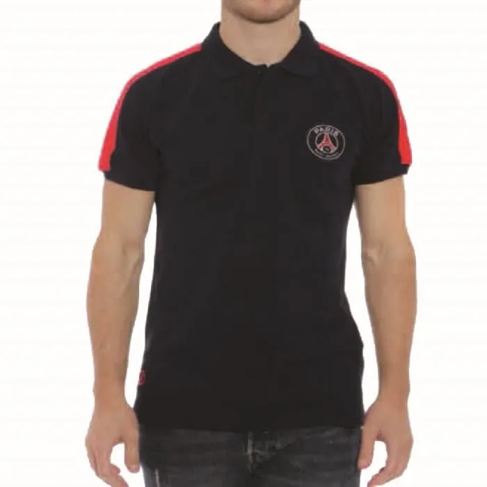 Polo - PSG - MBAPPE - Bleu Marine - Manches Courtes - Produit Officiel-0