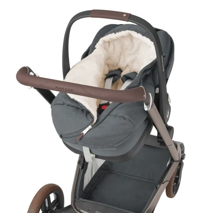 MAXI-COSI Chancelière bébé pour siège auto, Twillic Graphite-3