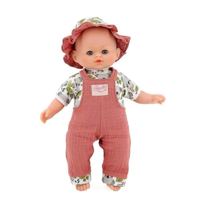 Poupon Petit-Câlin souple 36 cm - PETITCOLLIN - Mariette - Rose - Mixte - 24 mois - Enfant-0