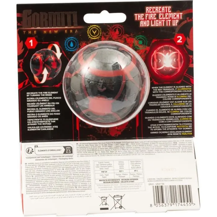 Elesphère électronique - GORMITI - Effets lumineux Feu - À partir de 4 ans - GRV011-3