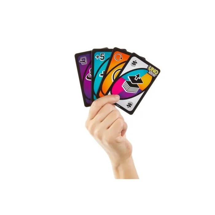 Mattel Games - Uno Flip Side - Jeu de cartes Familles - 7 ans et + GDR44-4