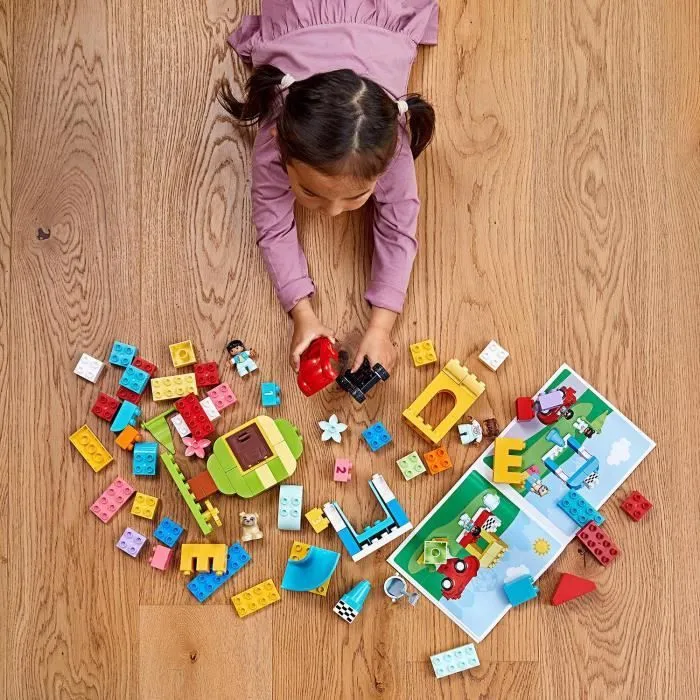 LEGO® 10914 DUPLO La boîte de briques deluxe, Jeu de Construction avec Rangement, Jouet éducatif pour bébés de 1 an et demi-1