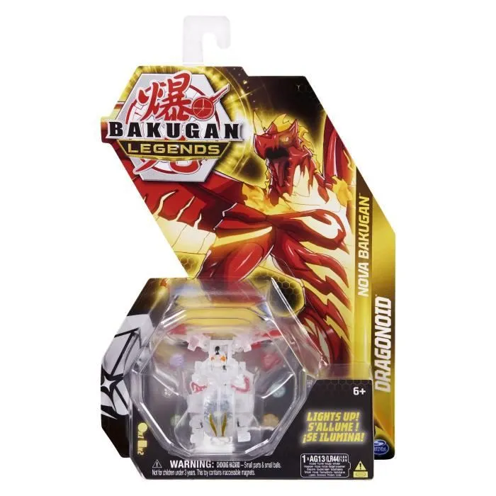 Coffret Bakugan Nova Lumineux Saison 5 avec 2 cartes - Modèle Aléatoire-0