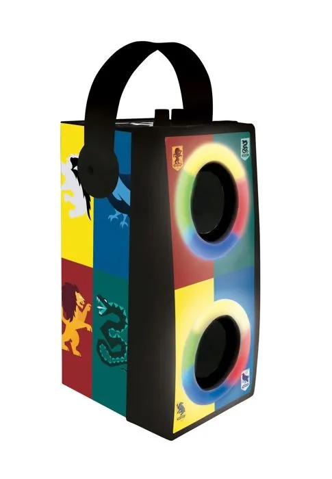 Enceinte Bluetooth® portable Harry Potter avec lumières et microphone-1