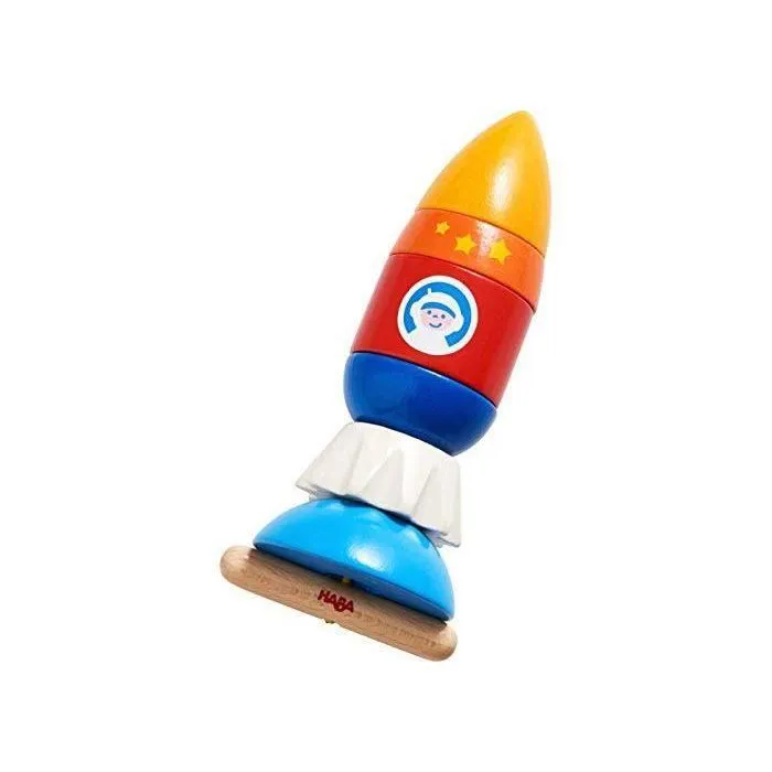 Jeu d'assemblage en 3D HABA Fois Quatre - 4 couleurs 4 formes 3 dimensions-1