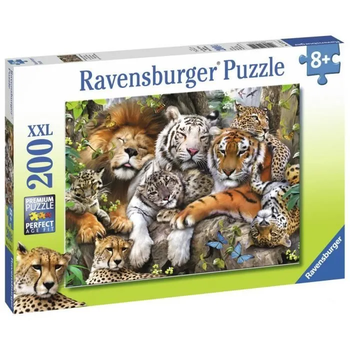 Puzzle enfant 200 pièces - Ravensburger - Petit somme - Animaux - Dès 8 ans-4
