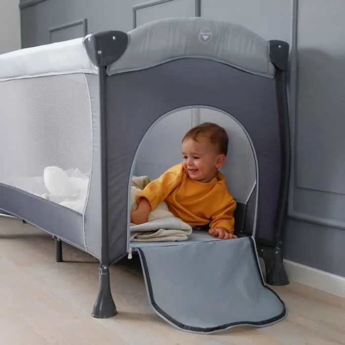 HAUCK Lit Parapluie Sleep N Play Center avec plan à langer - Stone-4