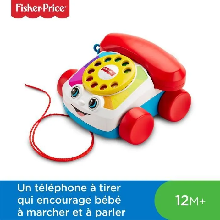 Fisher-Price - Le Téléphone Animé - Jouet d'éveil - 12 mois et + FGW66-0