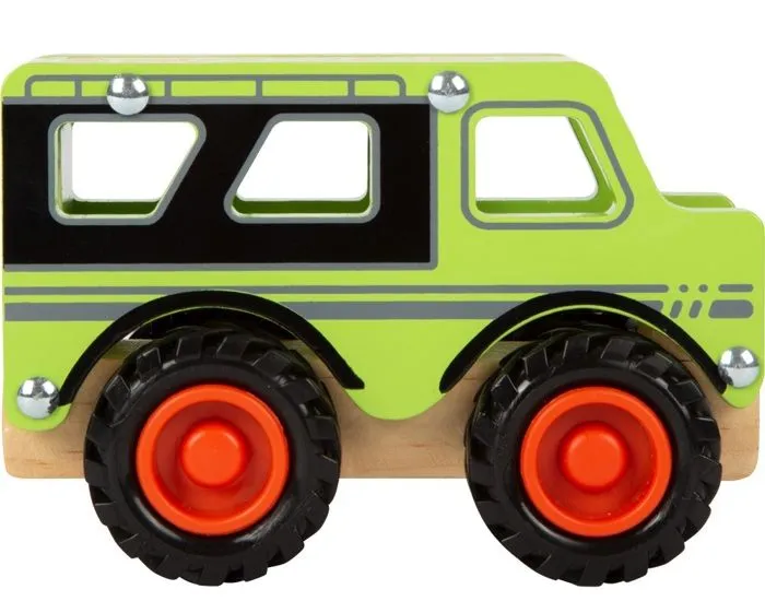Jouet - Small foot company - Véhicule tout-terrain - Vert - 12 mois - FSC®-3