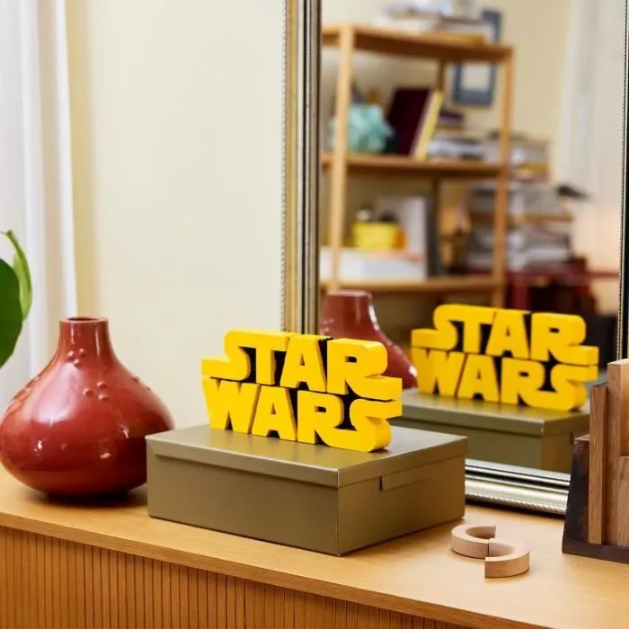 LEGO Star Wars 75407 Logo De Star Wars En Briques - Set De Construction Pour Adulte – Déco-2