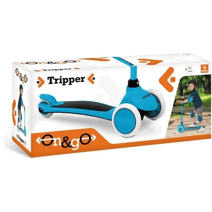 MONDO - Trottinette / Patinette 3 roues inversées - On and Go - Tripper-1