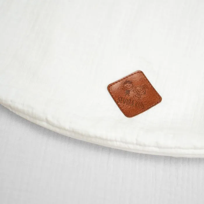 Housse pour coussin de maternité et d'allaitement en gaze de coton-2