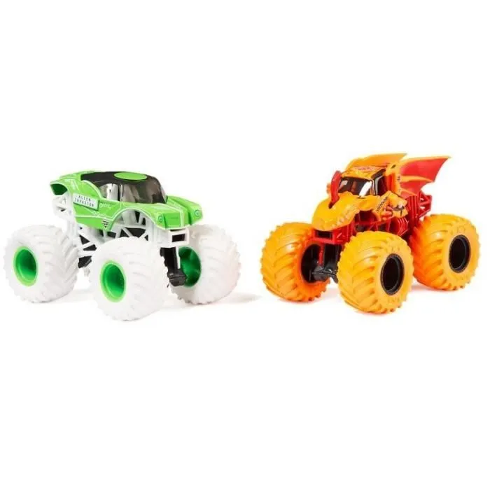 Véhicule die-cast - Spin Master - Monster Jam - 1:64 - Pack de 2 - Mixte - 3 ans et plus-3