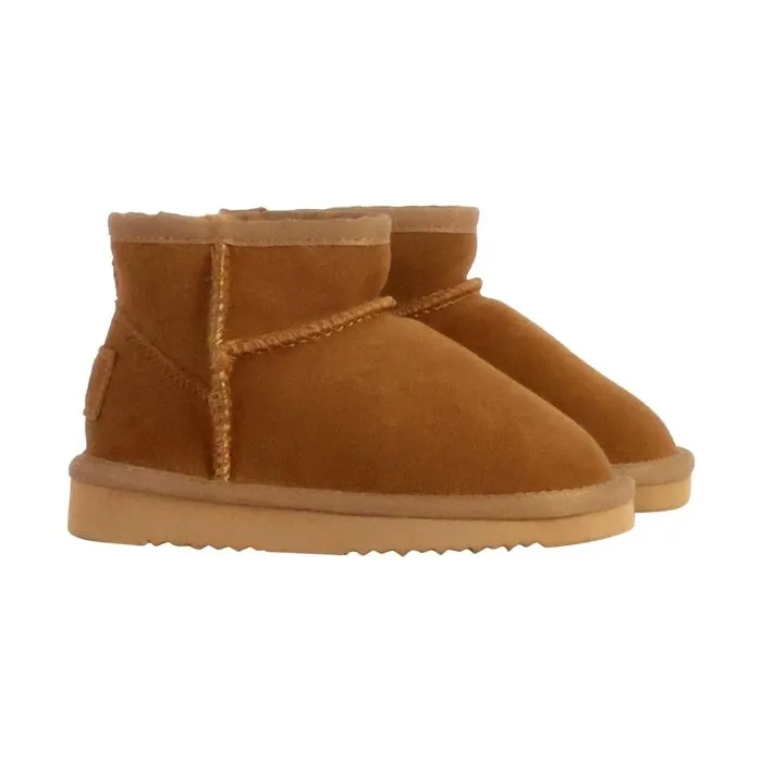 Bottines Chausson  Cuir Natural World Bota Alta Merino - Marron-2