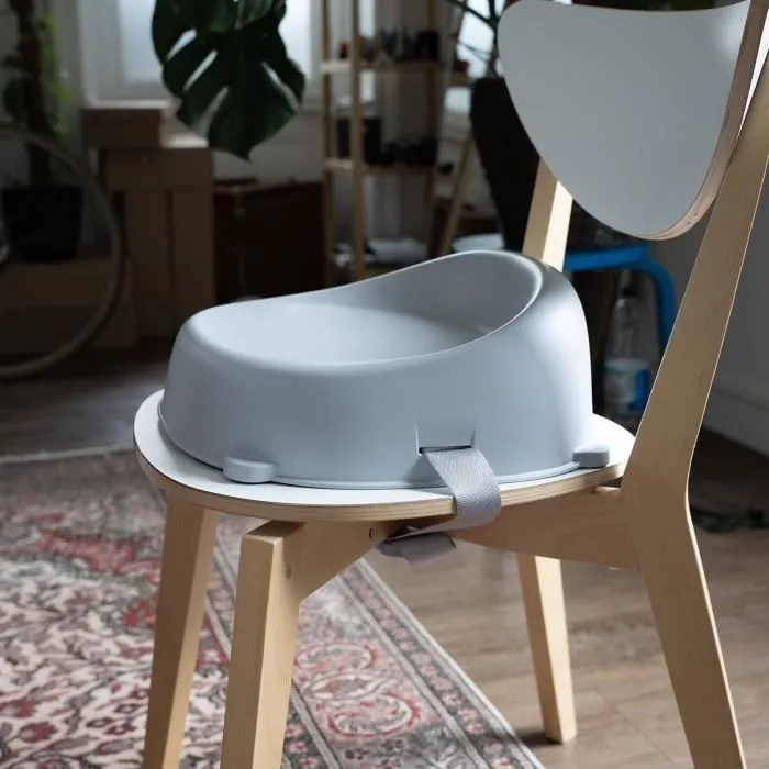 Rehausseur de chaise - THERMOBABY - EASY - Gris Charme -Dès 3 ans-2