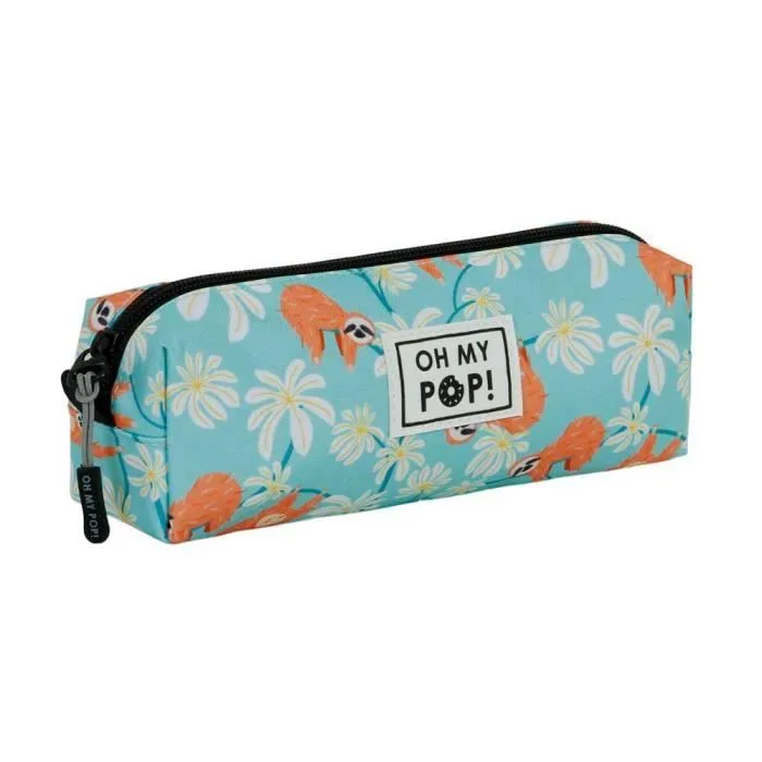 Trousse Carré FAN 2.0 - Oh My Pop! Lazy - Turquoise- Taille Unique-2