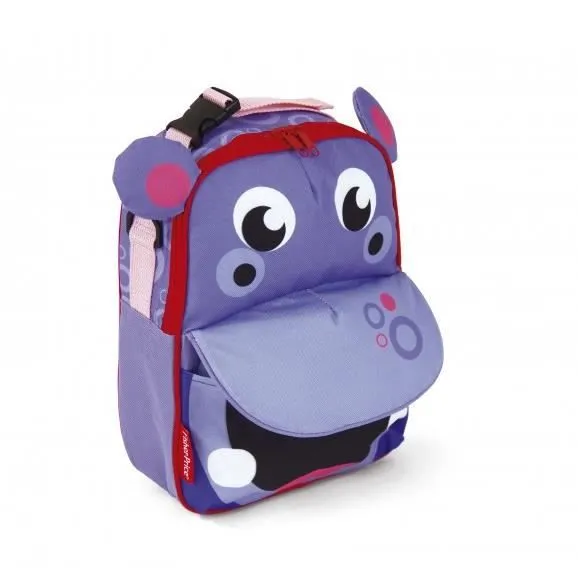 sac à dos hippopotame 28 cm violet-0