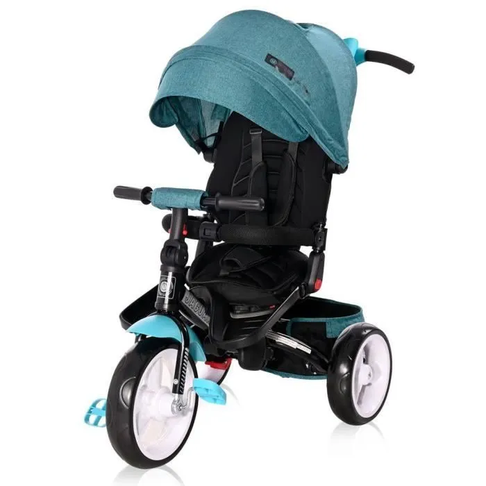 Tricycle évolutif pour bébé / enfant JAGUAR Lorelli vert-0