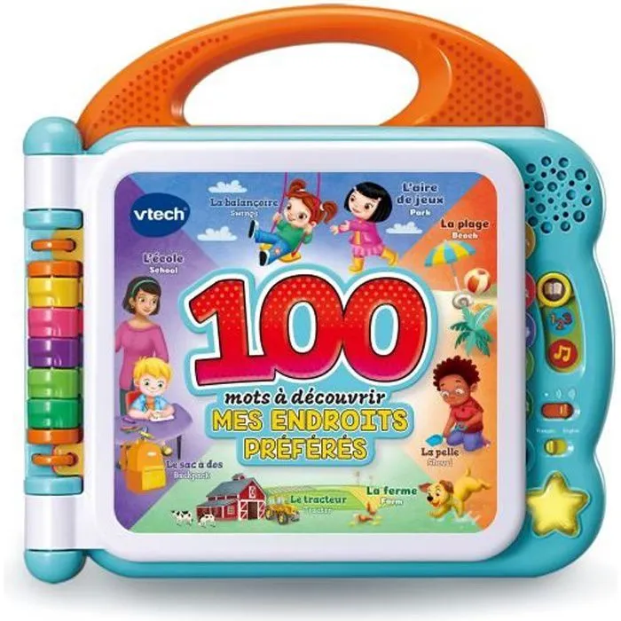 VTECH - Mon Imagier Bilingue - Mes Endroits Préférés-0