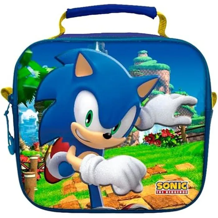 Sac à dos isotherme Sonic 3D EVA - TOYBAGS - Multicolore - Mixte Enfant - Primaire-0