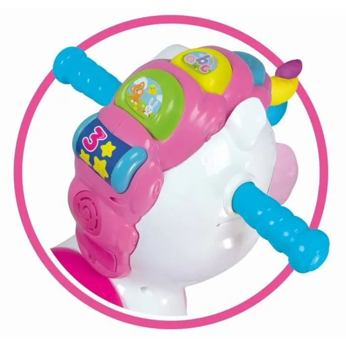Licorne à Bascule et Porteur Zoé Ma Licorne Préférée de Baby Clementoni-6