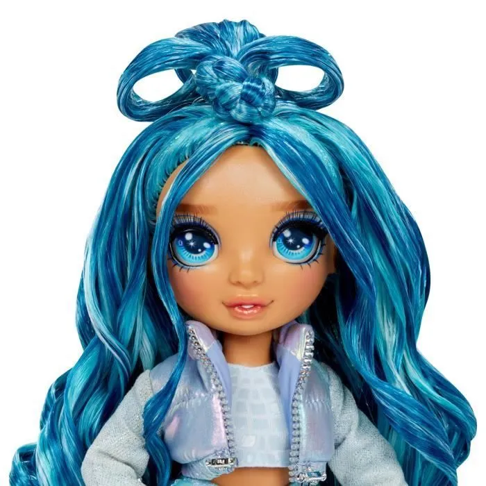 Rainbow High - Winter Wonderland - Bleu - Révèle ta couleur - Créer son bonhomme de neige - Dés 4ans-2
