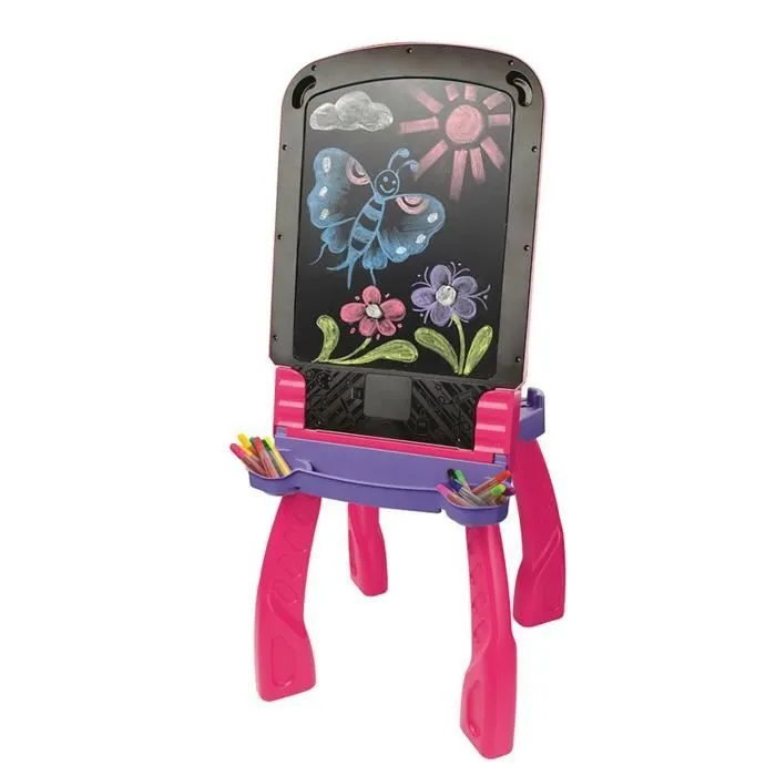 Chevalet Interactif 3 en 1 VTECH - Rose - Pour Fille - A partir de 3 ans-2