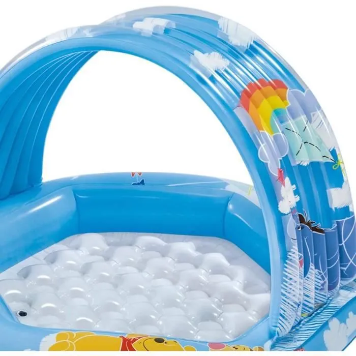 Piscinette gonflable Winnie pour enfants - INTEX - Capacité 41 litres - Design fun et coloré-2