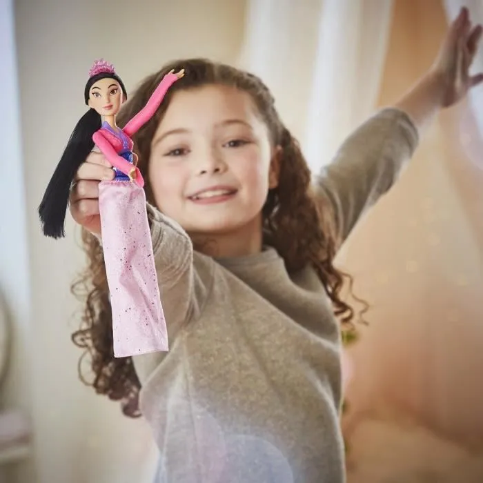 DISNEY PRINCESSES - Poussière d'étoiles - Poupée Mulan avec jupe et accessoires - jouet pour enfants - à partir de 3 ans-3